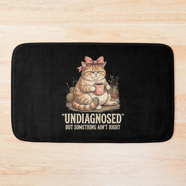 Item preview, Grumpy Cat Undiagnosed But Something Ain't Right designed and sold by dudelinart.