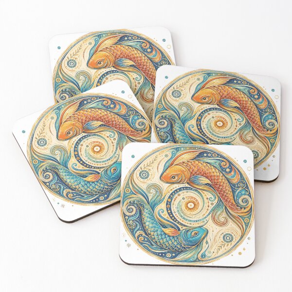 Item preview, Yin Yang, fish zodiac designed and sold by P Bernardo | Art Shop.