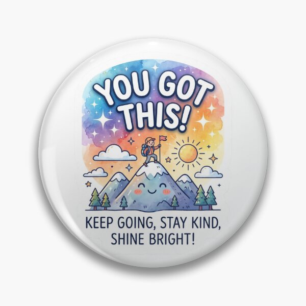 Item preview, KEEP GOING, STAY KIND, SHINE BREIGHT! designed and sold by The Sticker Treasury.