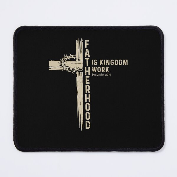 Item preview, Fatherhood is Kingdom Work Vintage Christian Dad designed and sold by Hedoraxe.