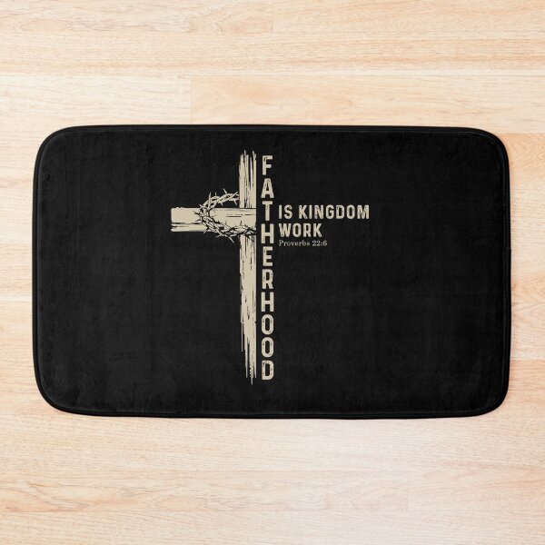 Item preview, Fatherhood is Kingdom Work Vintage Christian Dad designed and sold by Hedoraxe.
