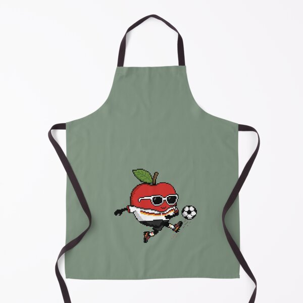 Item preview, Apple Pixel in a Soccer Uniform 12 designed and sold by White Rim Mates.