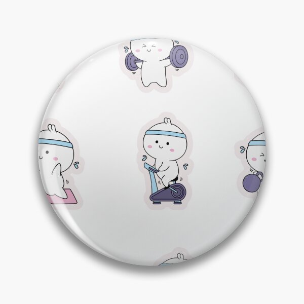 Item preview, Cute Kwaii Character Gym Workout Set designed and sold by KAWAII STUDIO NB.