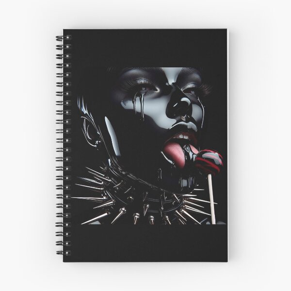 Item preview, Black Latex Spikes Licking Lollipop designed and sold by Voodoo Store Paranormal Collections.