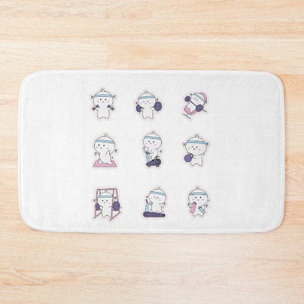 Item preview, Cute Kwaii Character Gym Workout Set designed and sold by KAWAII STUDIO NB.