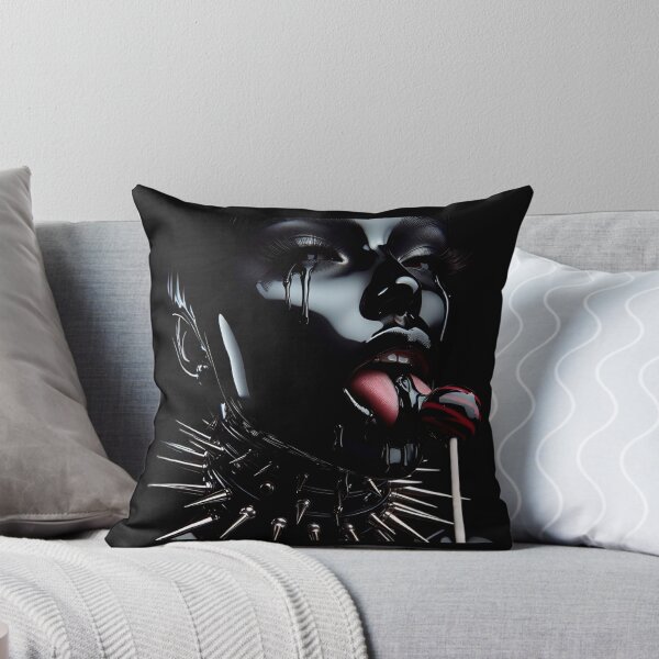 Item preview, Black Latex Spikes Licking Lollipop designed and sold by Voodoo Store Paranormal Collections.