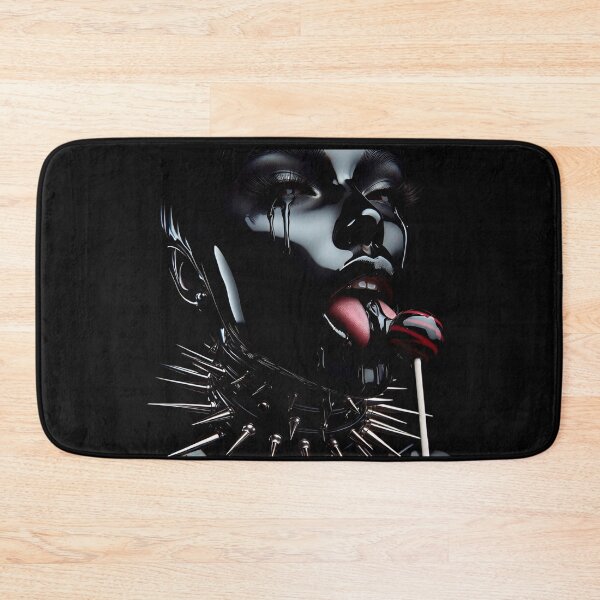 Item preview, Black Latex Spikes Licking Lollipop designed and sold by Voodoo Store Paranormal Collections.