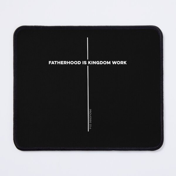 Item preview, Fatherhood is Kingdom Work Vintage Christian Cross designed and sold by Hedoraxe.