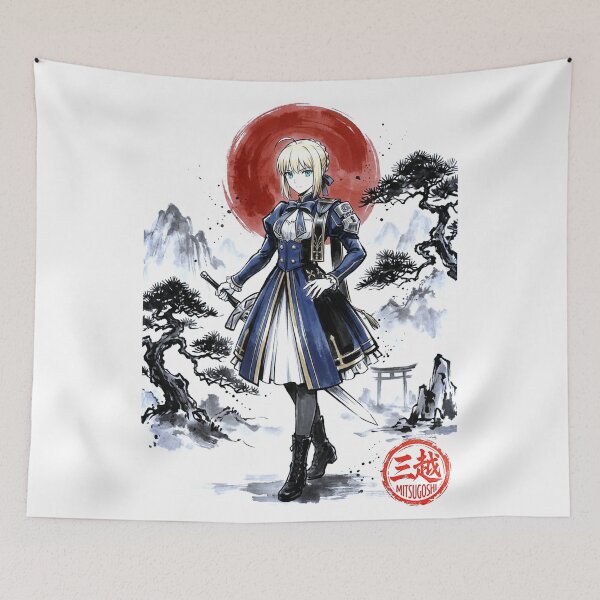 Item preview, Saber Sumi-e designed and sold by Mitsugoshi.