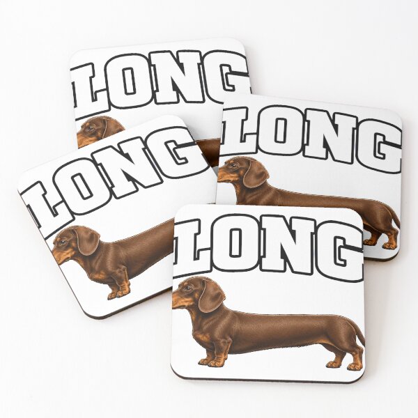 Item preview, brown dachshund long designed and sold by Brejko.