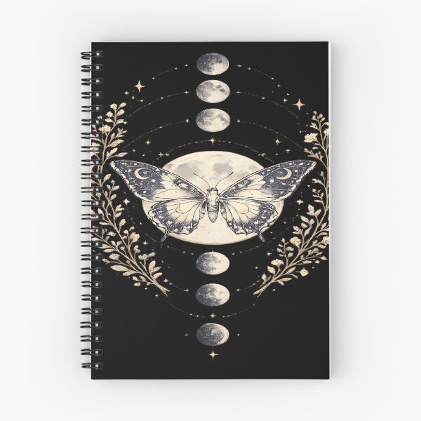 Item preview, Butterfly Moon Phase T-Shirt — Celestial Nature Mystical Aesthetic Tee Gift designed and sold by RizRay.