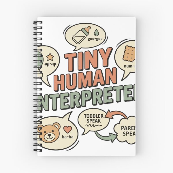 Item preview, Tiny Human Interpreter  designed and sold by Toddler Life Club.