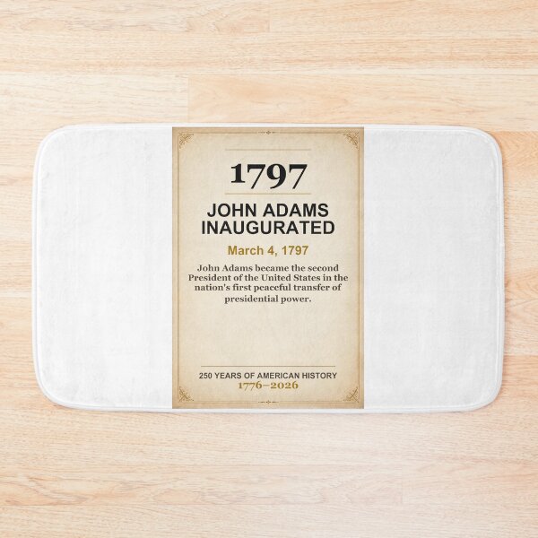 Item preview, America 250 | John Adams Inaugurated | 1797 designed and sold by ariksworld.