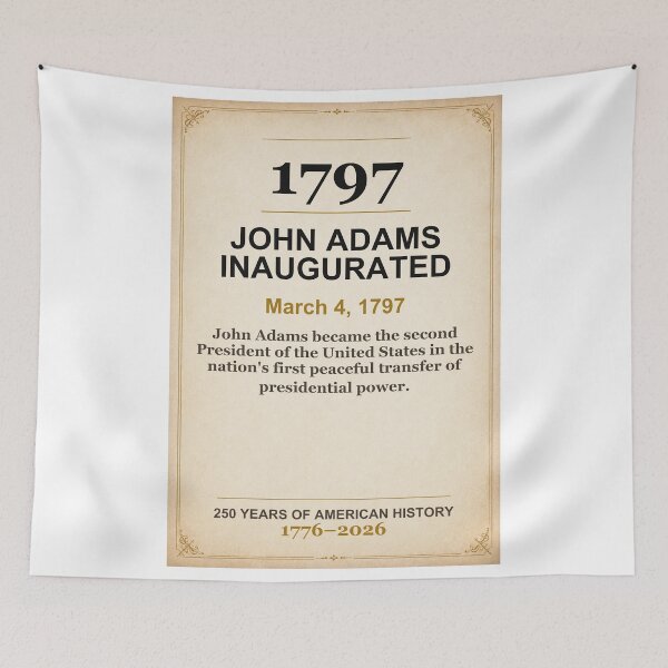Item preview, América 250 | Investidura de John Adams | 1797 designed and sold by ariksworld.