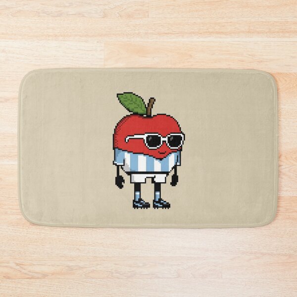 Item preview, Apple Pixel in a Soccer Uniform 13 designed and sold by White Rim Mates.