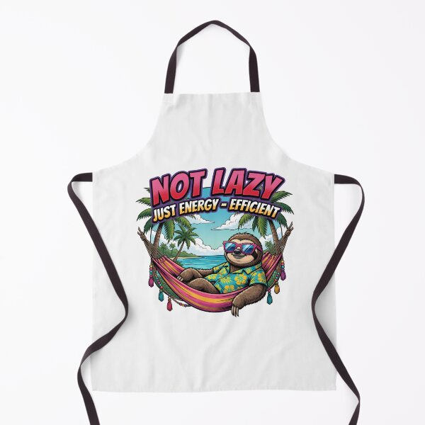 Item preview, Not Lazy Just Energy Efficient Sloth designed and sold by TshirtsOnline-.