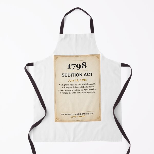 Item preview, America 250 | Sedition Act | 1798 designed and sold by ariksworld.