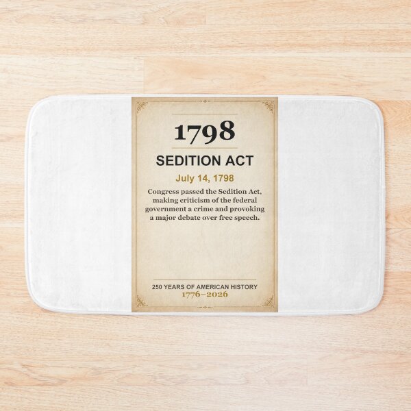 Item preview, America 250 | Sedition Act | 1798 designed and sold by ariksworld.