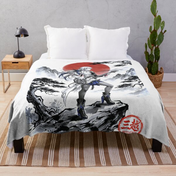 Item preview, Serval Sumi-e designed and sold by Mitsugoshi.