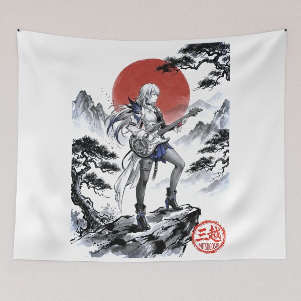 Item preview, Serval Sumi-e designed and sold by Mitsugoshi.
