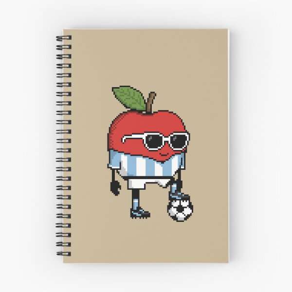 Item preview, Apple Pixel in a Soccer Uniform 15 designed and sold by White Rim Mates.