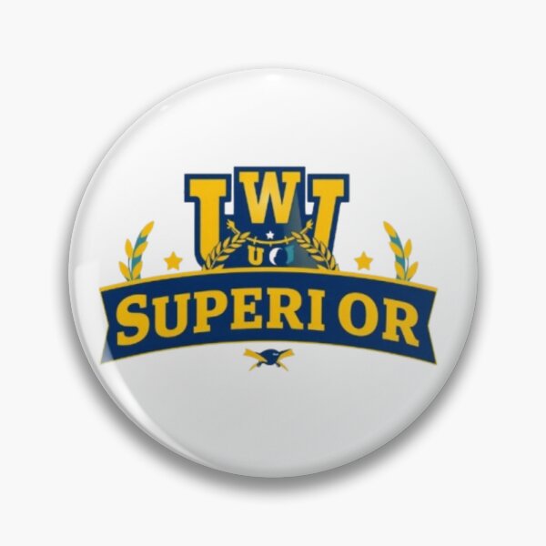 Item preview, UW Superior Vintage Collegiate Badge Design designed and sold by MystiColo.