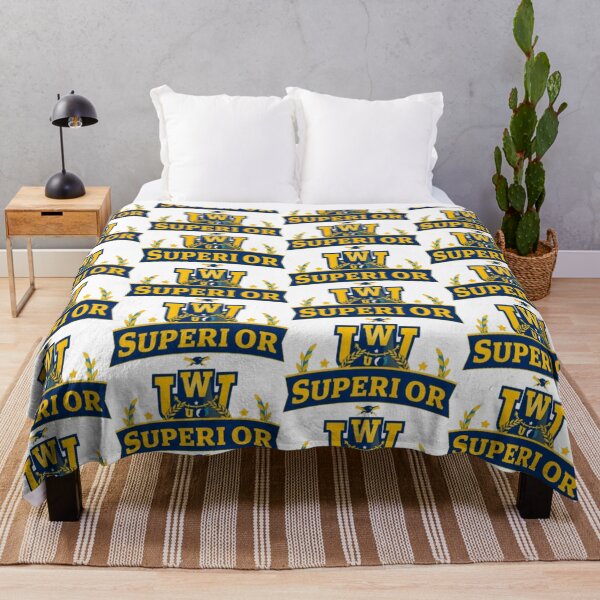 Item preview, Diseño de insignia universitaria vintage de UW Superior designed and sold by MystiColo.