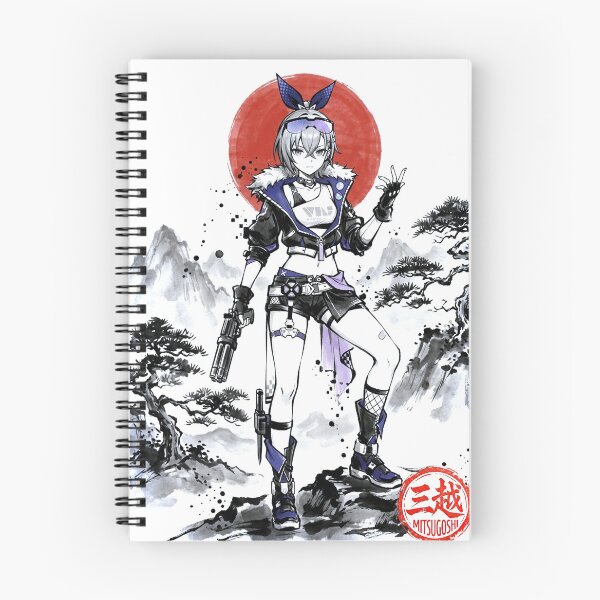 Item preview, Silver Wolf Sumi-e designed and sold by Mitsugoshi.