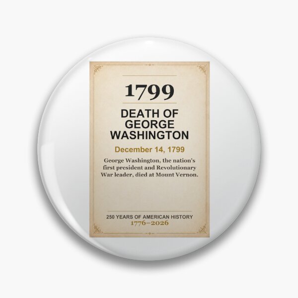 Item preview, America 250 | Death of George Washington | 1799 designed and sold by ariksworld.