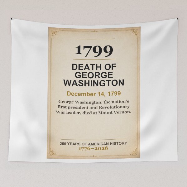 Item preview, America 250 | Death of George Washington | 1799 designed and sold by ariksworld.