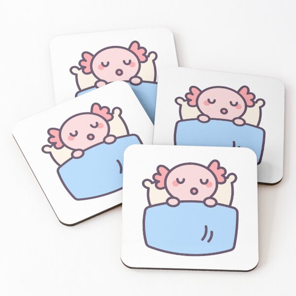 Item preview, Sleeping Axolotl Pet Owner Kawaii Animal Lover designed and sold by JonesFlora2025.