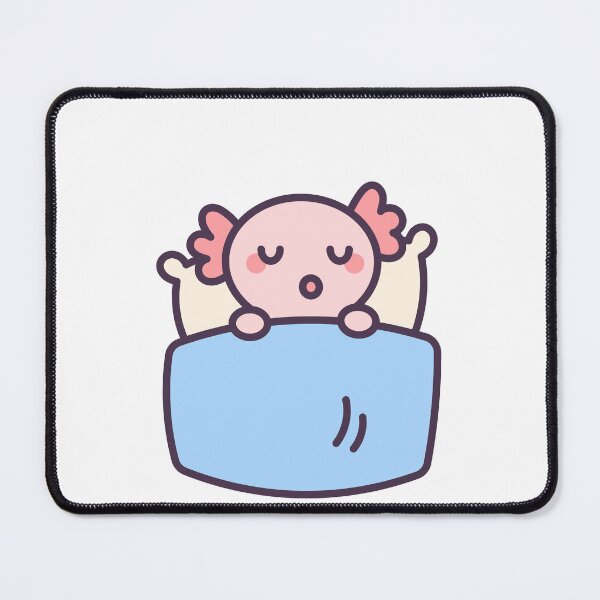 Item preview, Sleeping Axolotl Pet Owner Kawaii Animal Lover designed and sold by JonesFlora2025.