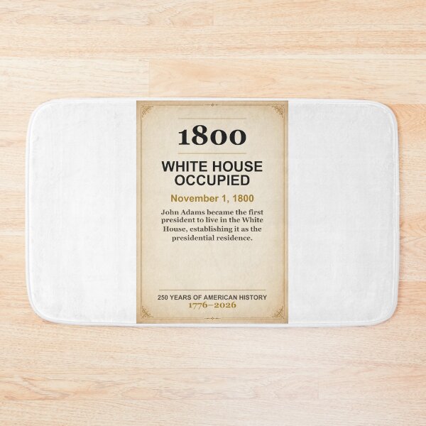 Item preview, America 250 | White House Occupied | 1800 designed and sold by ariksworld.