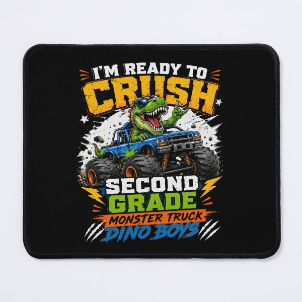 Item preview, I'm Ready to Crush Second Grade T-Shirt – Monster Truck Dino Boys Shirt, Back to School Kids Tee, Funny 2nd Grade Shirt designed and sold by Artimax-Studio.