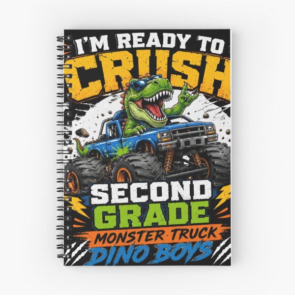 Item preview, I'm Ready to Crush Second Grade T-Shirt – Monster Truck Dino Boys Shirt, Back to School Kids Tee, Funny 2nd Grade Shirt designed and sold by Artimax-Studio.