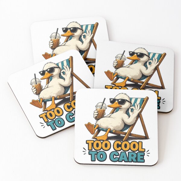 Item preview, too cool to care designed and sold by Brejko.