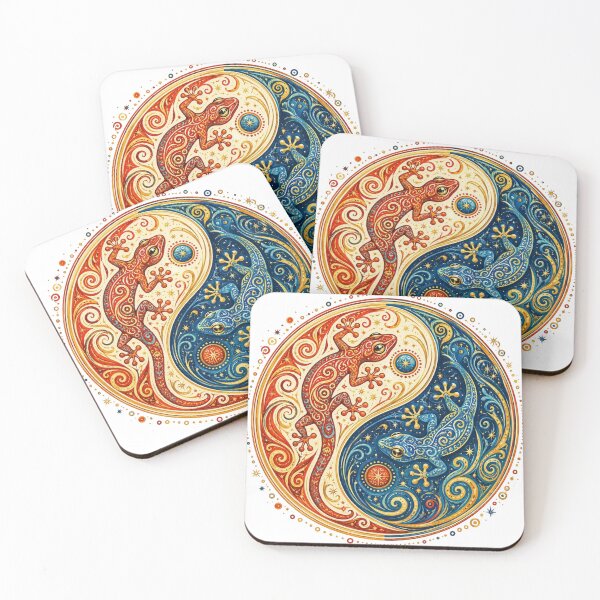 Item preview, Yin Yang - geko designed and sold by P Bernardo | Art Shop.
