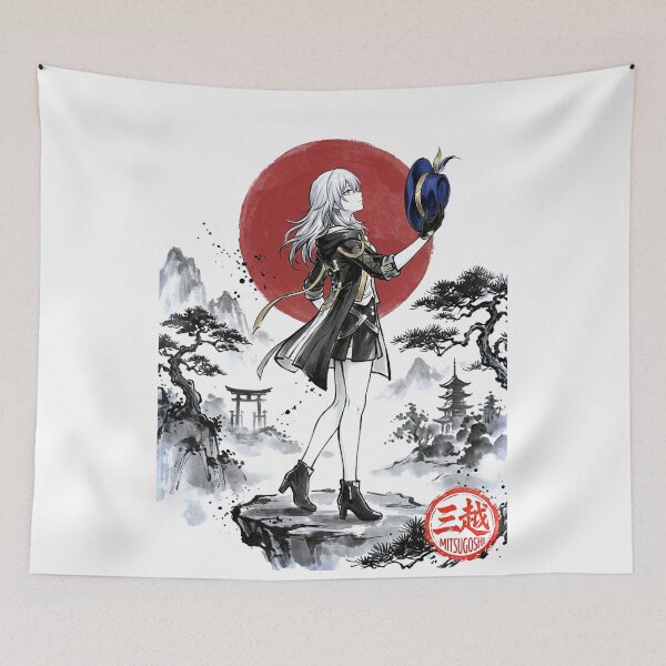Item preview, Stelle Sumi-e designed and sold by Mitsugoshi.