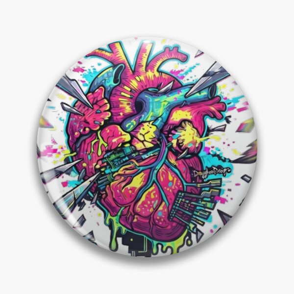 Item preview, Shattered Heart designed and sold by DraysDesigns.