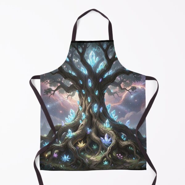 Item preview, Ancient Crystal Tree – Mystical Fantasy Art designed and sold by LittleBigGifts.