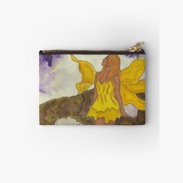 Item preview, Sunflower fairy in jacaranda tree designed and sold by Wren Faire Press Products.