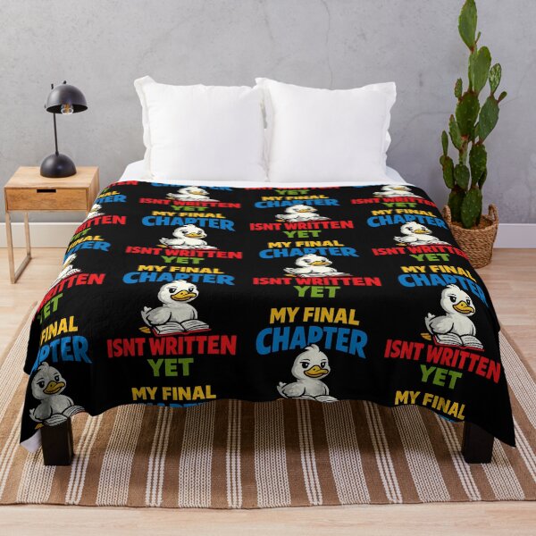 Item preview, My Final Chapter Isn't Written Yet Cute Duck Motivation designed and sold by TeeTimeTreasure.