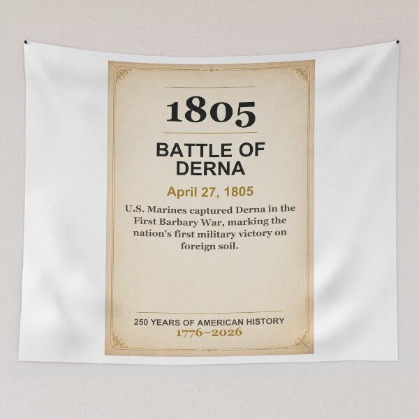 Item preview, America 250 | Battle of Derna | 1805 designed and sold by ariksworld.