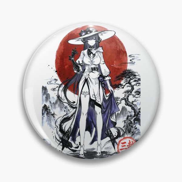 Item preview, The Dahlia Sumi-e designed and sold by Mitsugoshi.