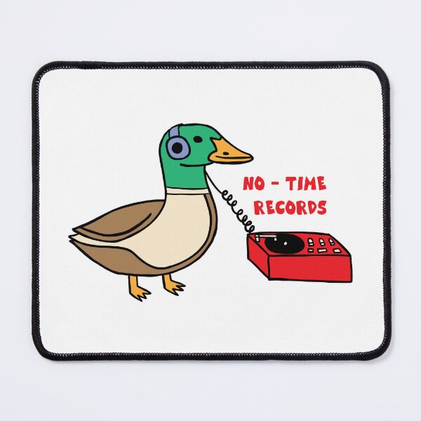 Item preview, No-Time Records Duck designed and sold by RetroChunky®.