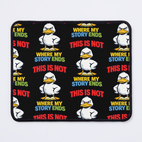 Item preview, This Is Not Where My Story Ends Motivational Duck designed and sold by TeeTimeTreasure.
