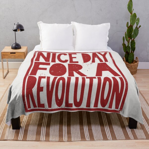 Item preview, Nice Day for a Revolution designed and sold by Riot-And-Hope.