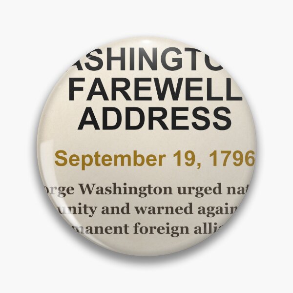 Item preview, America 250 | Washington's Farewell Address | 1796 designed and sold by ariksworld.