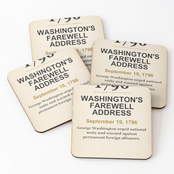Item preview, America 250 | Washington's Farewell Address | 1796 designed and sold by ariksworld.