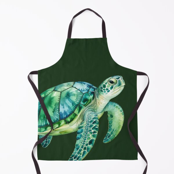 Item preview, Watercolor Sea Turtle — Soft Ocean Art Sticker designed and sold by NUFADE.